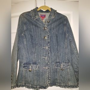 Westport women's jean jacket 1x